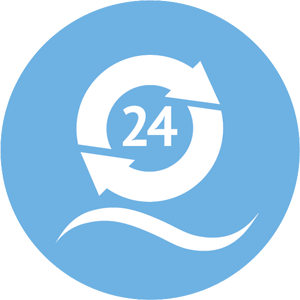 24 Stunden Zirkulation
